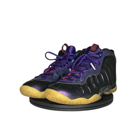Nike Air Foamposite One "Iridescent Purple" Size 7 GS Purple Blue - Picture 2 of 6
